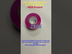 เทปไฟฟ้าซิลิโคนยางกันความร้อนแดง สําหรับป้องกันการปิดเคเบิล