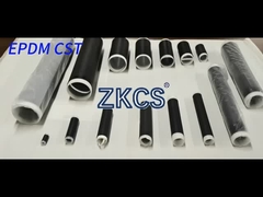 สีดํา 1kv ความดันต่ํา EPDM สีซิลิโคนยาง Tube ลดหนาว