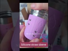 ปลอกหลอดซิลิโคนเป็นมิตรกับสิ่งแวดล้อม เพิ่มความสบายและสไตล์ให้กับทุกเครื่องดื่ม