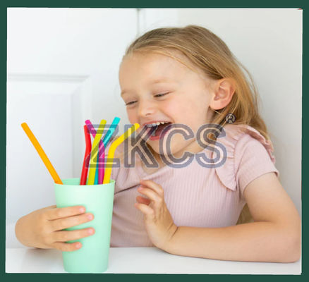 หลอดซิลิโคน – เกรดอาหาร, ใช้ซ้ำได้ & สะดวกสบายสำหรับทุกการดื่ม