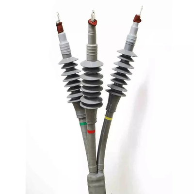 สามแกน Cold shrink ชุดเทอร์มินัลภายในครอบคลุมความกระตุ้นจาก 11KV ถึง 24KV