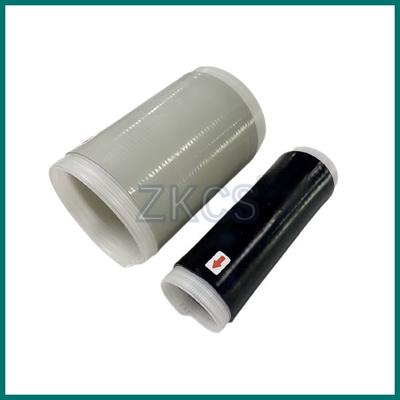สีดํา / สีเทา ซิลิโคน Cold Shrink Tube สําหรับ 1/2 นิ้ว Jumper หัว Din และตัวเชื่อม Jumper