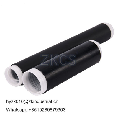 ท่อสับตัวเย็นสีดํา epdm สําหรับการกันไฟฟ้าและการปรับความแน่นของสายเชื่อมเคเบิล
