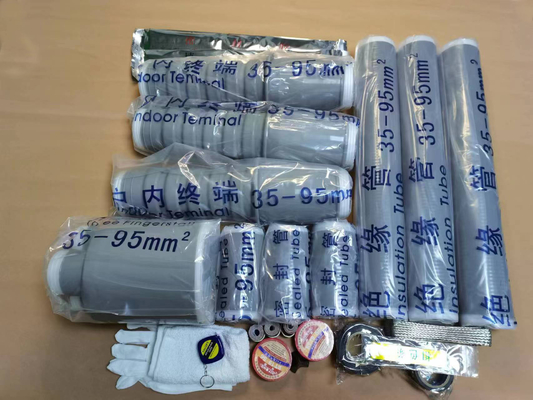 Cold Shrink 3 core cable Breakout (1~36kV) ใช้ในการปิดสายไฟฟ้าและป้องกันการแยกต่อ