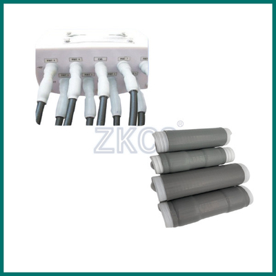 ขายร้อน 25 * 150mm สีเทาหนาวหดท่อหมุน mastic สําหรับ RF Connector