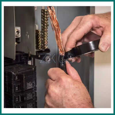 การยืดตัวเมื่อขาด ≥ 150 เปอร์เซ็นต์ เทปฉนวน ทนอุณหภูมิ 180 องศาเซลเซียส เทปพันสายไฟทนความร้อน