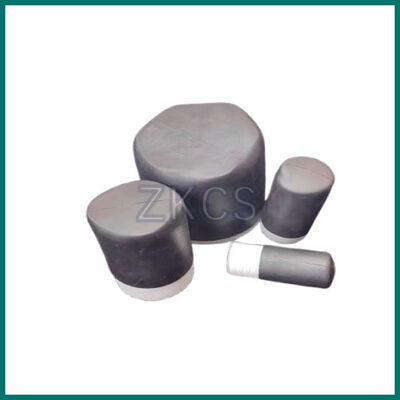 Cold Shrink Black EPDM End Cap For Armoured and Woven Armored Cable Sealing