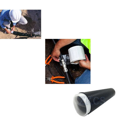 ท่อหดเย็น EPDM แกนเกลียว ยาว 60 มม. เส้นผ่านศูนย์กลาง 3.6 มม