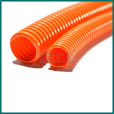 ท่อลูกฟูกพลาสติก PP 125 องศาเซลเซียสสารหน่วงไฟสำหรับน้ำกับ